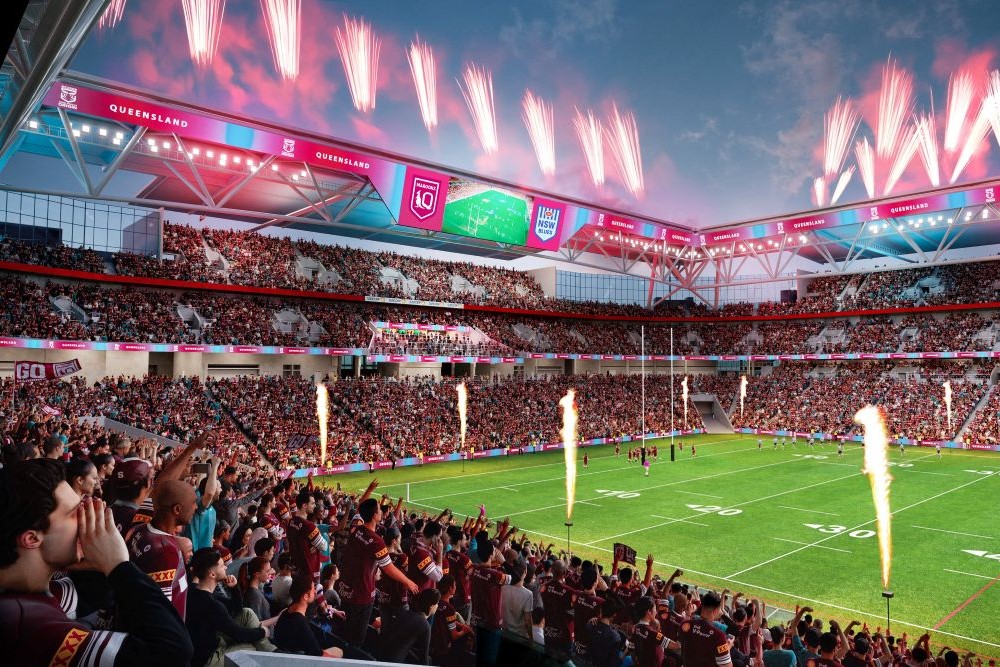 Premier David Crisafulli delivers generation-defining upgrades at Suncorp Stadium.