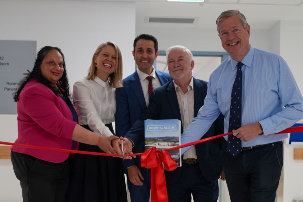 The Hospital Rescue Plan has delivered the first new 32-bed ward as part of the Cairns Hospital Expansion.