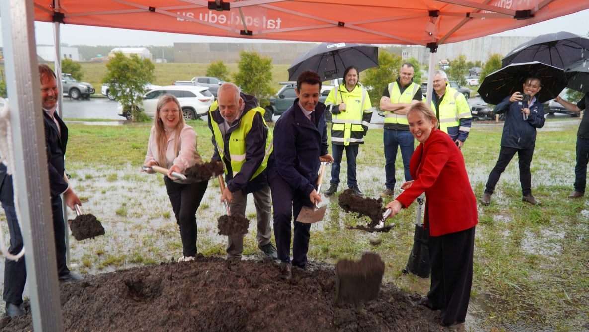 Early site works are underway on a new TAFE Centre of Excellence in Caloundra.